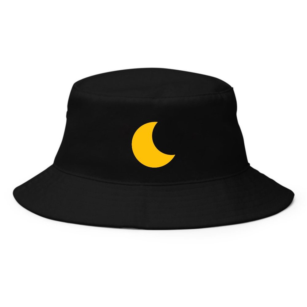 Moon Bucket Hat, Cute, Hippy, Boho Vibes